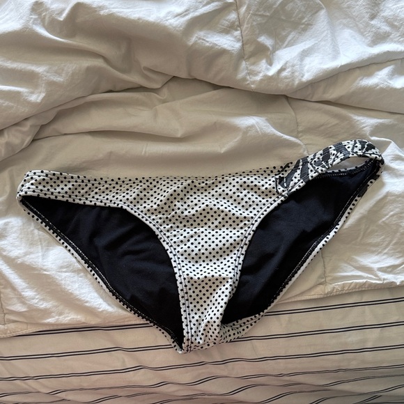 Volcom Polka Dot Bikini Bottoms - Picture 1 of 4